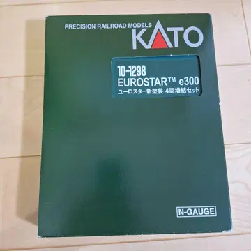 KATO 10-1298 유로스타 신페인팅 4량 증결 세트