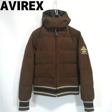 AVIREX 여성용 다운 자켓 블루종 아비렉스 S 사이즈