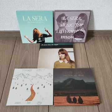 La Sera & Vivian Girls CD 5장 세트! 모음!