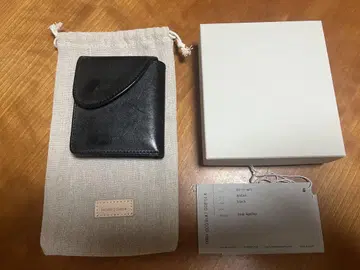 핸더 스킴 블랙 접이식 지갑