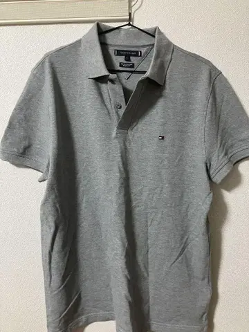 TOMMY HILFIGER 1985 피케 셔츠 L 그레이