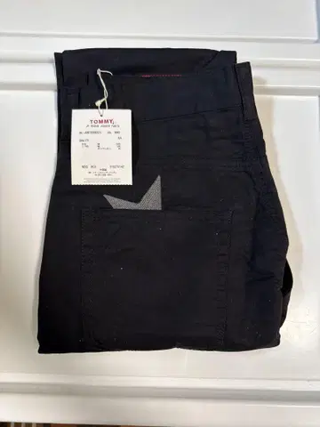 TOMMY 블랙 워크 팬츠 M 사이즈