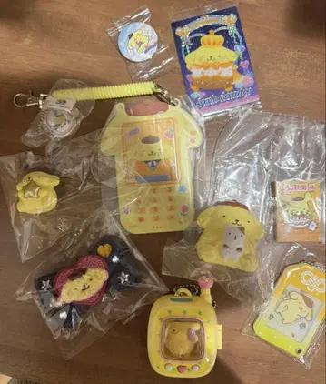 폼폼푸딩 묶음 판매 키링