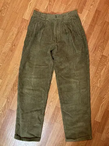 EMPORIO ARMANI 엠포리오 아르마니 코듀로이 팬츠 카키