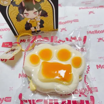 mellojoy 치즈 손톱 힐링 고양이 발톱 메로조이 스퀴즈