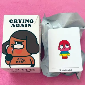 POPMART CRYBABY 크라이베이비 Crying Again