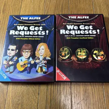THE ALFEE We Get Requests 2012 dvd