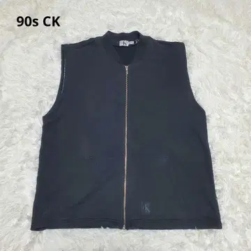 90s 00s CK 캘빈클라인 베스트 코튼 L 블랙 Y2K