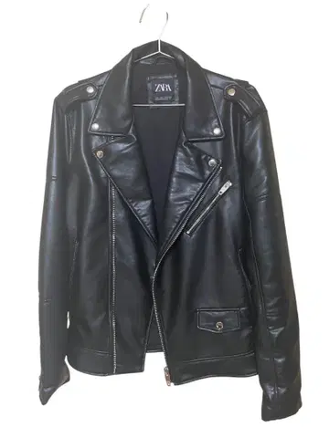 ZARA 블랙 라이더 자켓 L 미사용 새상품급