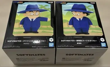 드래곤볼 SOFVIMATES 손오공 크리 린 피규어 2체 세트