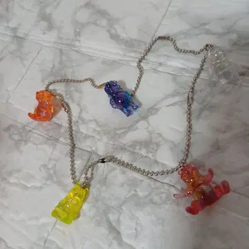 디즈니 곰돌이 푸 키링 5개 세트