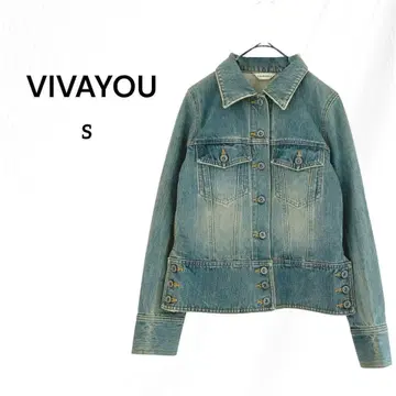 VIVAYOU 비바유 데님 G자켓 데님 자켓 S 블루