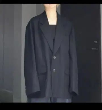 stein/OVERSIZED SINGLE BREASTED JACKET