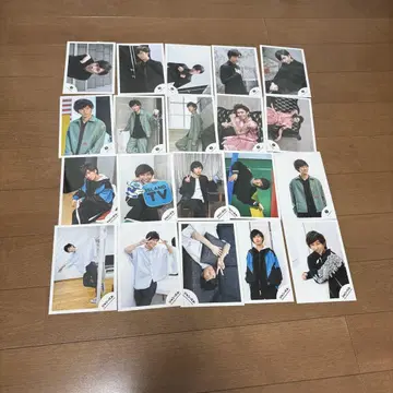 Snow Man 아베 료헤이 공식 사진 204장 세트 묶음 판매