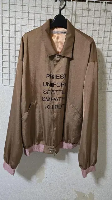 soe / GRUNGY BASEBALL JACKET