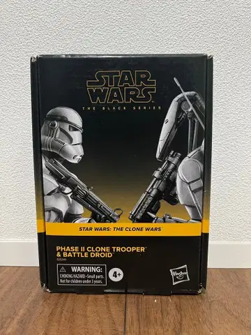 미개봉 스타 워즈 블랙 시리즈 클론 트루퍼와 배틀 드로이드