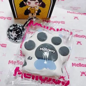 mellojoy 스노우 손톱 힐링 고양이 손톱 메로조이 스퀴즈