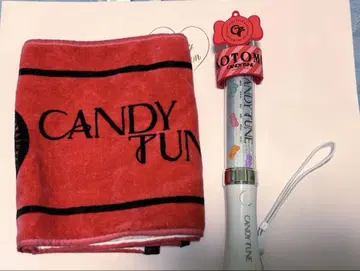 CANDY TUNE 타치바나 코토미 타월 응원봉 묶음 판매