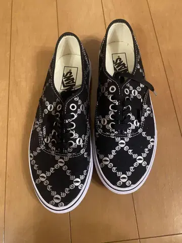 Vans 로고 프린트 스니커즈 오센틱