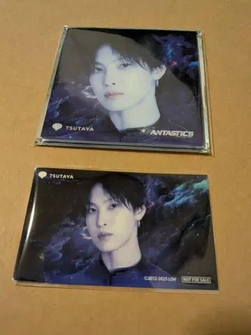 FANTASTICS 호리나츠키 TSUTAYA 아크릴 코스터 스티커