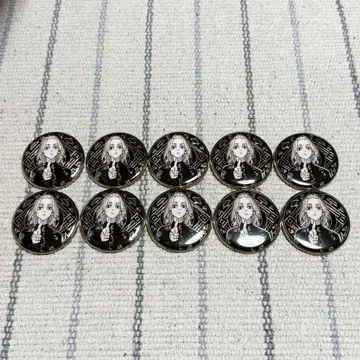 사노 만지로 마이키 원화전 캔뱃지 4