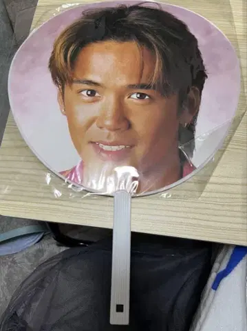 빛 GENJI 부채 모로호시 카즈미, 아카사카 아키라 2점 세트