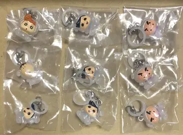 짱구는 못말려(크레용 신짱) 메지루시 액세서리 3 가챠가챠 9개 세트