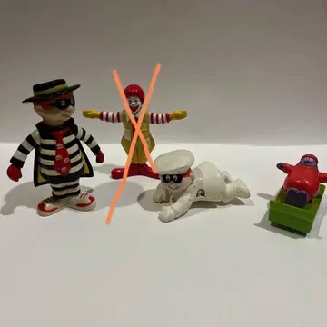 초레어! 레트로 맥도날드 피규어 세트 가격 인하 중