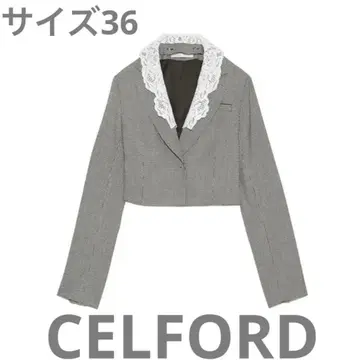 CELFORD 크롭 자켓 사이즈 36