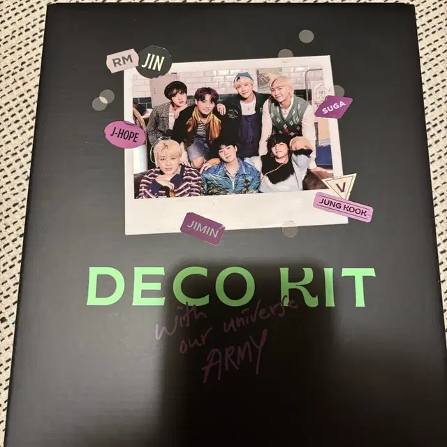 BTS(방탄) 데코 키트 새상품
