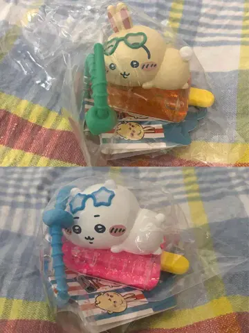 치이카와(먼작귀) 토끼 Miniso 콜라보 폭염의 여름 키링 2개