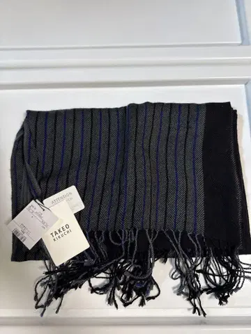TAKEO KIKUCHI 스트라이프 머플러