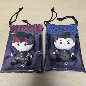 대역전재판 나루호도 류노스케 아소기 카즈마 봉제 인형