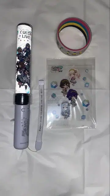 프로세카 세카라이 2nd 응원봉 러버밴드 니고