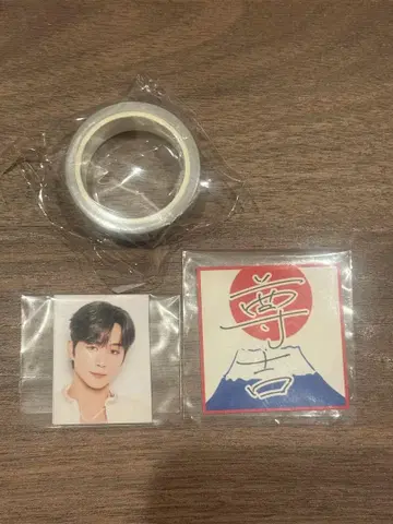 고토 타케루 스티커, 마스킹 테이프, ID 사진