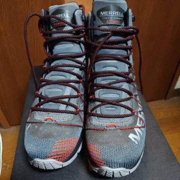 MERRELL 써모로그 4 MID GTX 그레이, 오렌지 26cm