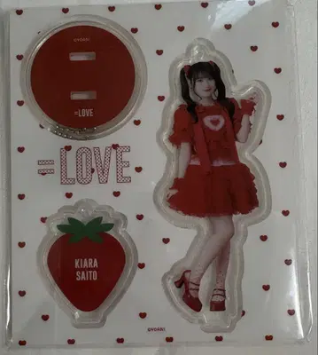 =LOVE 이코러브 사이토 지아라 아크릴 스탠드 특별히