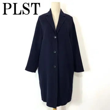 PLST 플라스테 체스터 코트 네이비 M B9535