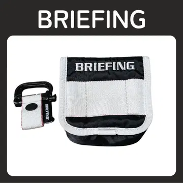 BRIEFING MALLET PUTTER COVER 블랙 L 그레이
