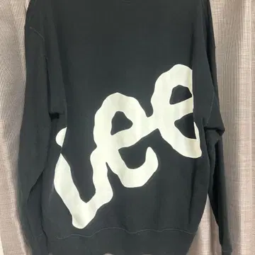 Lee 블랙 맨투맨 M