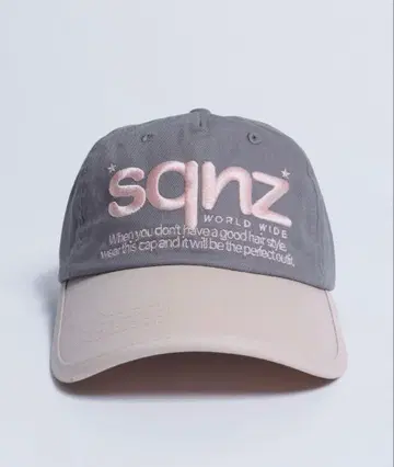 sqnz 로고 캡 시크엔즈 캡