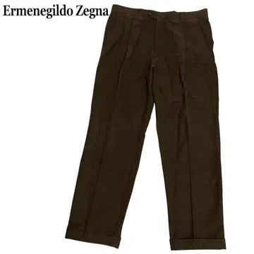 Ermenegildo Zegna / 턱 팬츠 브라운 계열 W93 c003