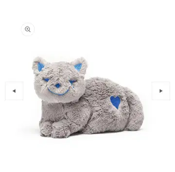 요네즈켄시 리이슈 고양이 BEIGE AND BLUE JUNK