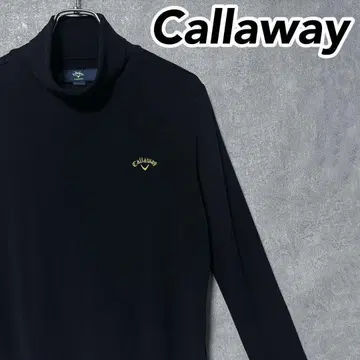 Callaway 캘러웨이 하이넥 셔츠 로고 의류 골프 긴팔