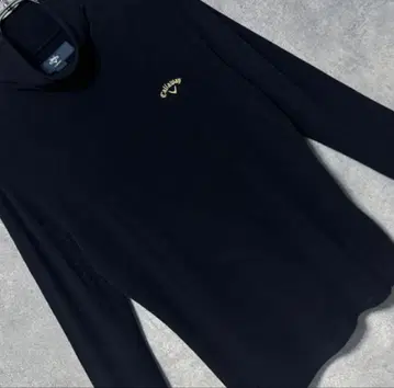 Callaway 캘러웨이 하이넥 셔츠 로고 의류 골프 긴팔