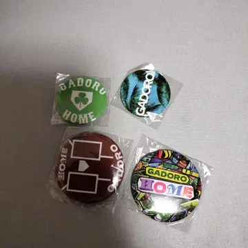 GADORO HOME 캔뱃지 세트