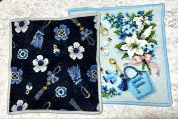 [ used ] 페이러 손수건 블루태슬 & 마이페이버릿블루