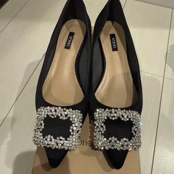 OHGA 비쥬 펌프스 블랙 23cm