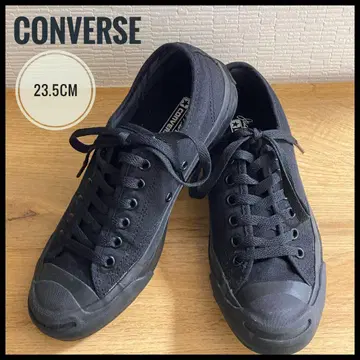 CONVERSE 23.5CM 블랙 스니커즈 로우컷 블랙 컨버스