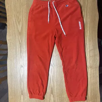 XLARGE 레드 스웨트 팬츠 M